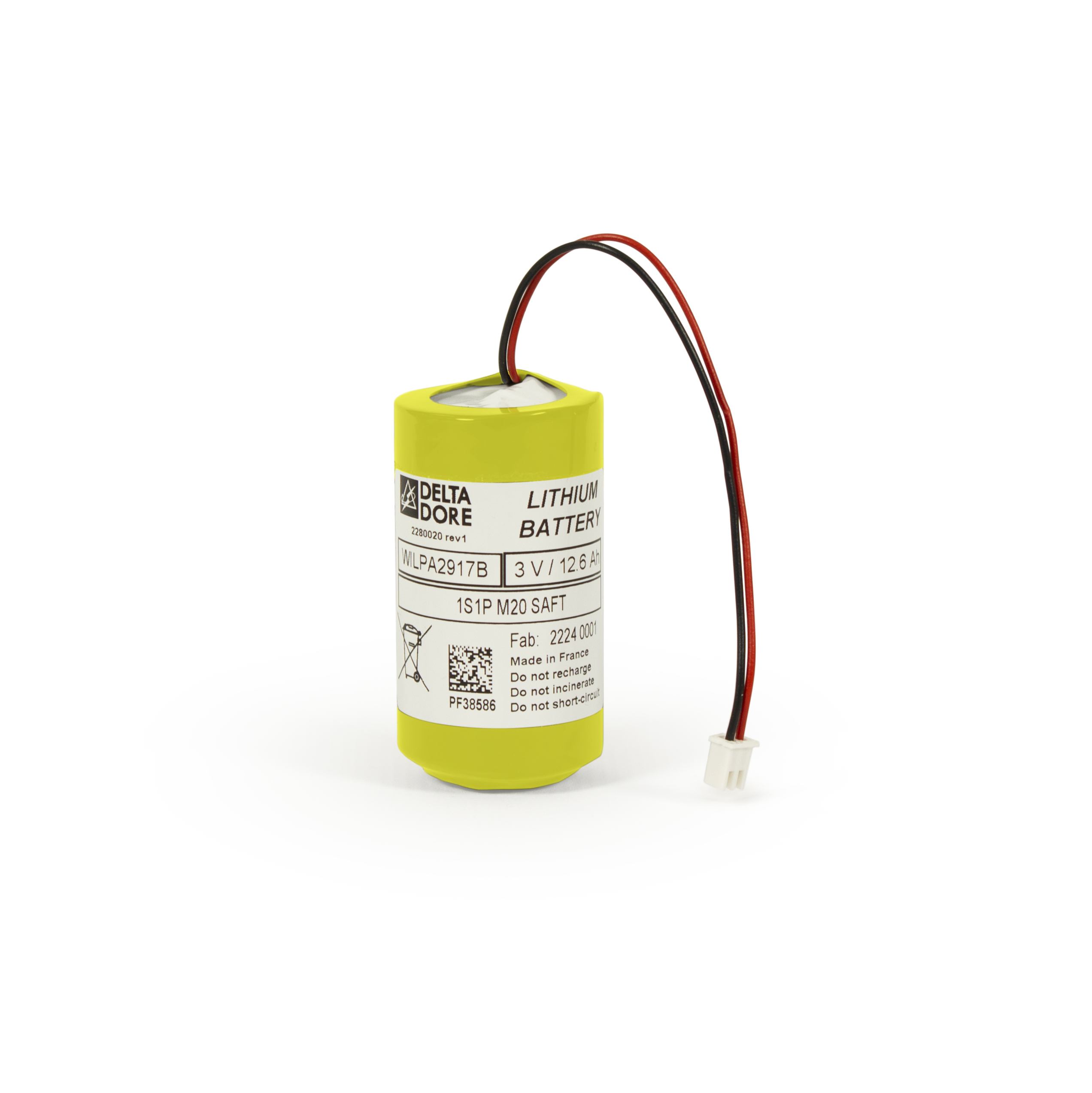 BAT SEF2 TYXAL+  | Batterie pour sirène